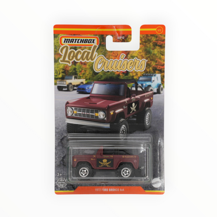 Matchbox 1972 Ford Bronco 4x4 - Local Cruisers (2022) 3/12