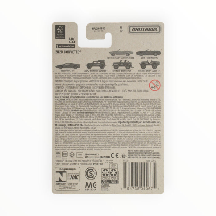 Matchbox 2020 Corvette - Local Cruisers (2022) 6/12