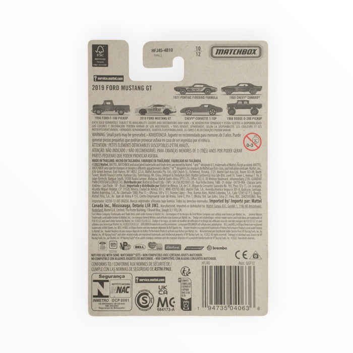 Matchbox 2019 Ford Mustang GT - Local Cruisers (2022) 10/12
