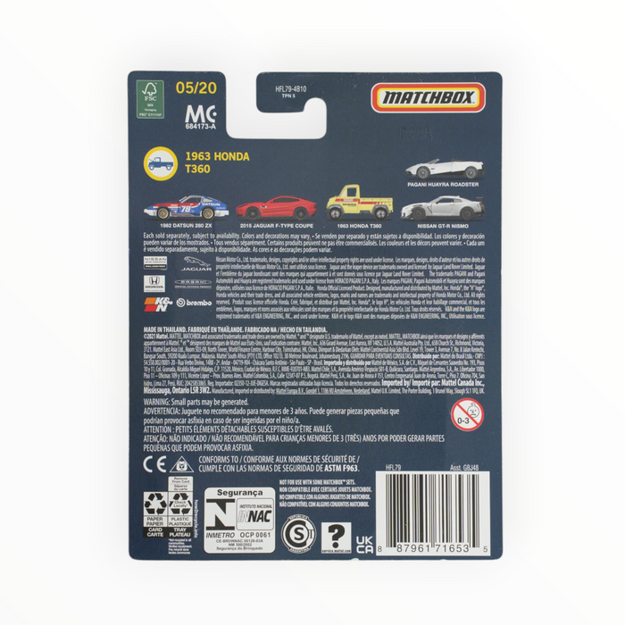 Matchbox 1963 Honda T360 - Collectors Series (2022) 5/20