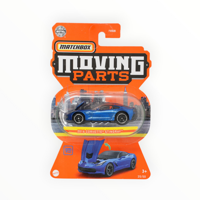 Matchbox 2016 Corvette Stingray (Recolor) - Moving Parts (2022) 35/50