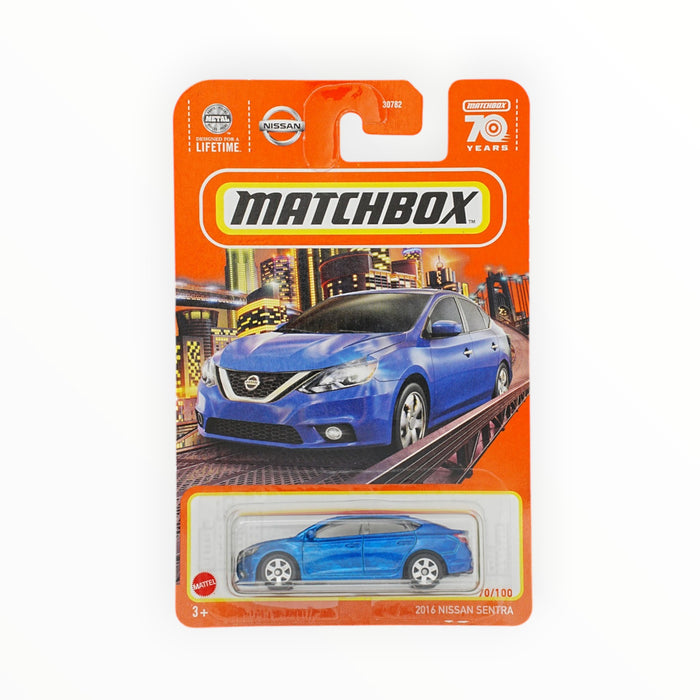 Matchbox 2016 Nissan Sentra - Mainline (2023) 70/100