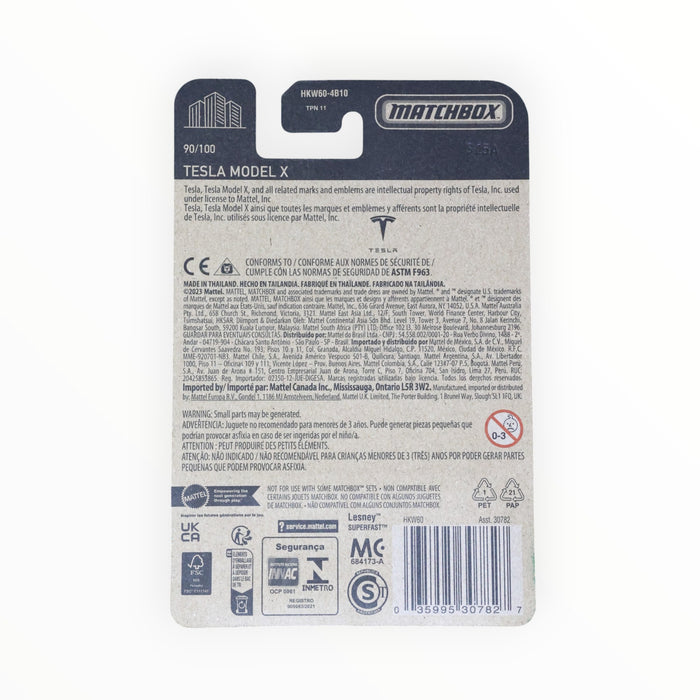 Matchbox Tesla Model X - Mainline (2023) #90
