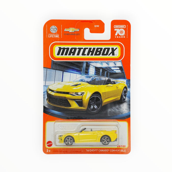 Matchbox '16 Chevy Camaro Convertible - Mainline (2023) 33/100