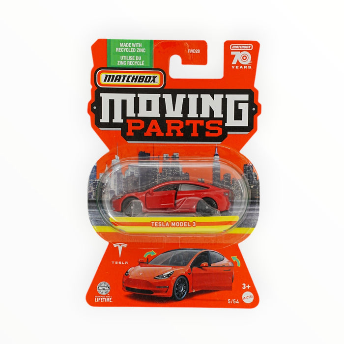 Matchbox Tesla Model 3 - Moving Parts (2023) 5/54