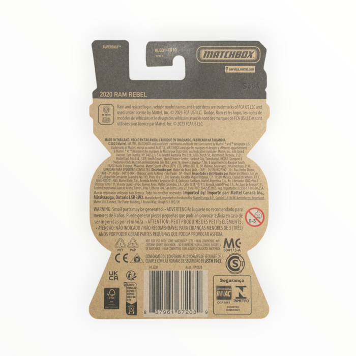 Matchbox 2020 Ram Rebel - Moving Parts (2023) 46/54
