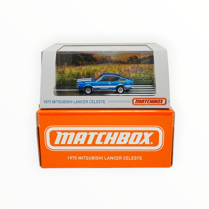 Matchbox 1975 Mitsubishi Lancer Celeste - Mattel Creations (2023)