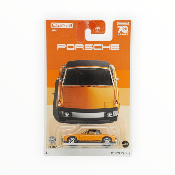 Matchbox 1971 Porsche 914 - Porsche Series (2023) 6/6