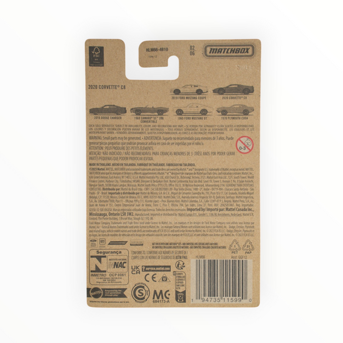 Matchbox 2020 Corvette C8 - Muscle Series (2023) 2/6