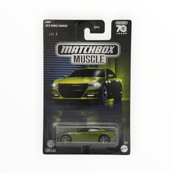 Matchbox 2018 Dodge Charger - Muscle Series (2023) 3/6