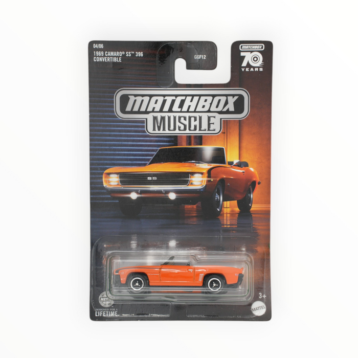 Matchbox 1969 Camaro SS 396 Convertible - Muscle Series (2023) 4/6