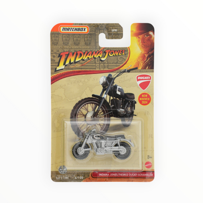 Matchbox Indiana Jones Themed Ducati Scrambler (Indiana Jones) Mainline (2024)