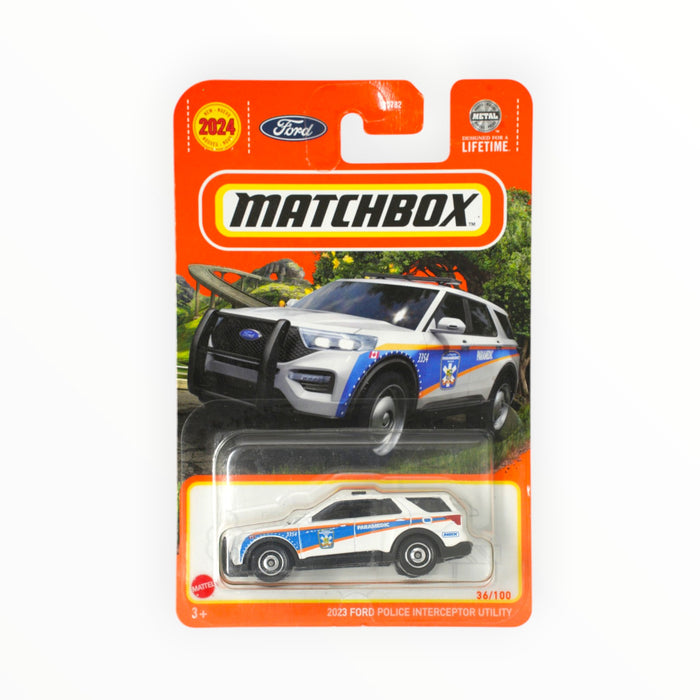 Matchbox 2023 Ford Police Interceptor Utility - Mainline (2024)
