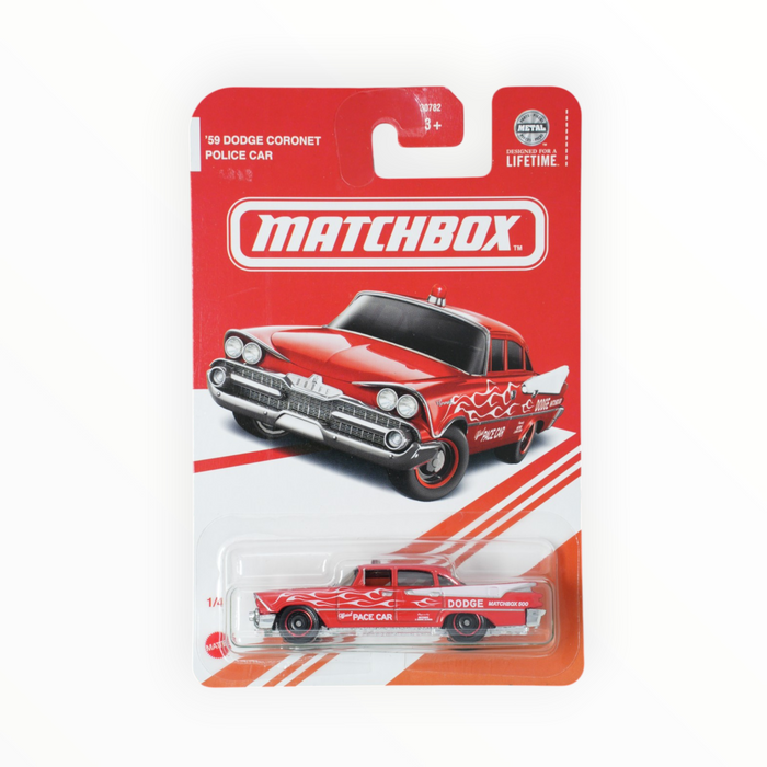 Matchbox '59 Dodge Coronet Police Car - Target Series (2024) 1/6