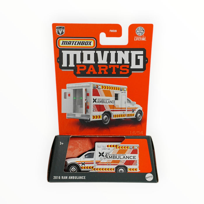 Matchbox 2016 Ram Ambulance - Moving Parts (2024) 16/54
