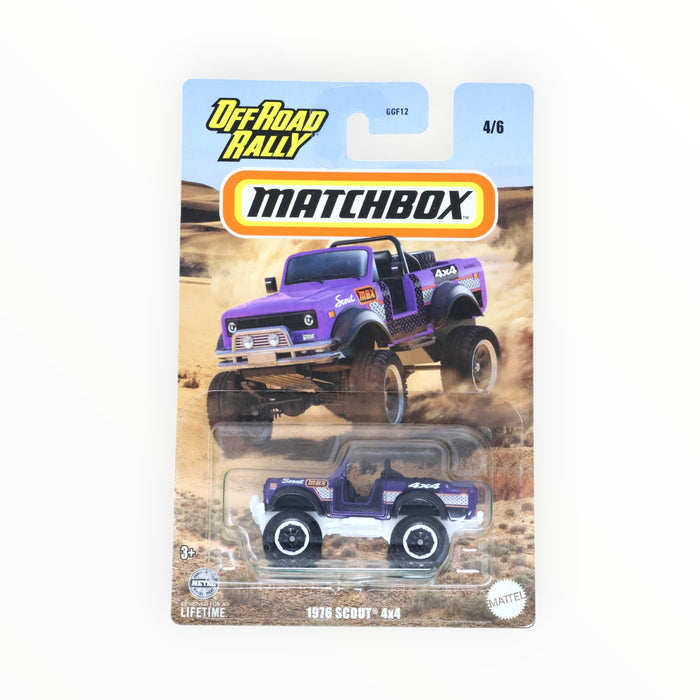 Matchbox 1976 Scout 4x4 - Off Road Rally (2024) 4/6
