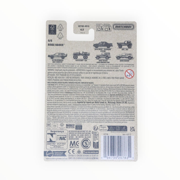 Matchbox Ridge Raider - Off Road Rally (2024) 6/6