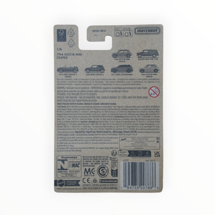 Matchbox 1964 Austin Mini Cooper - Mini Series (2024) 1/6