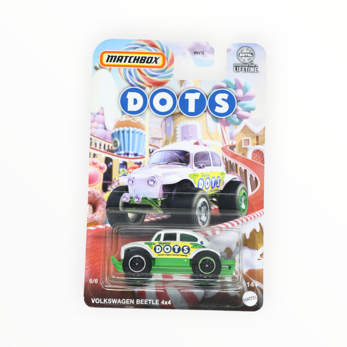 Matchbox Volkswagen Beetle 4x4 (DOTS) Candy Series (2024) 6/6