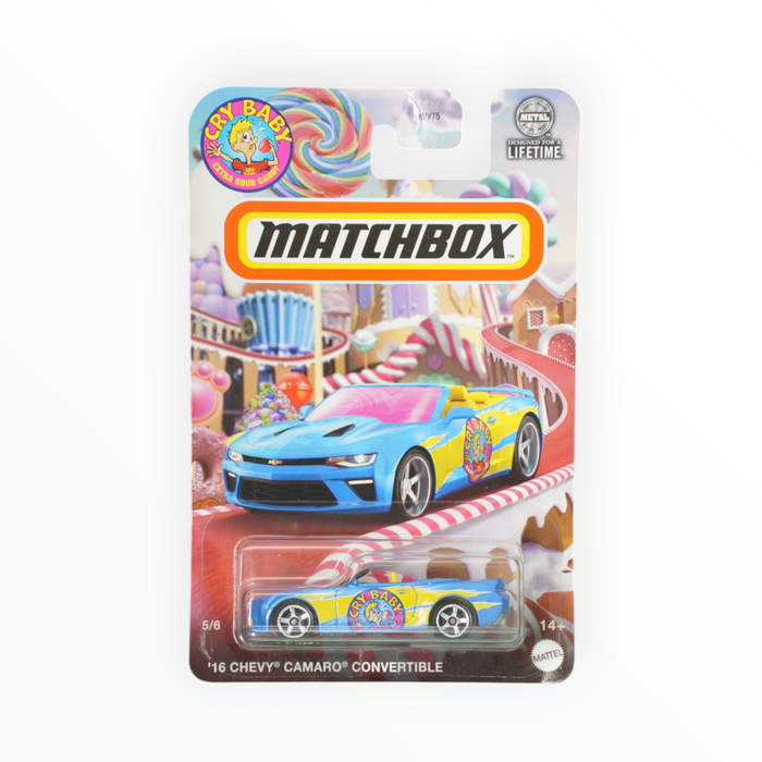 Matchbox ´16 Chevy Camaro Convertible (Cry Baby) Candy Series (2024) 5/6