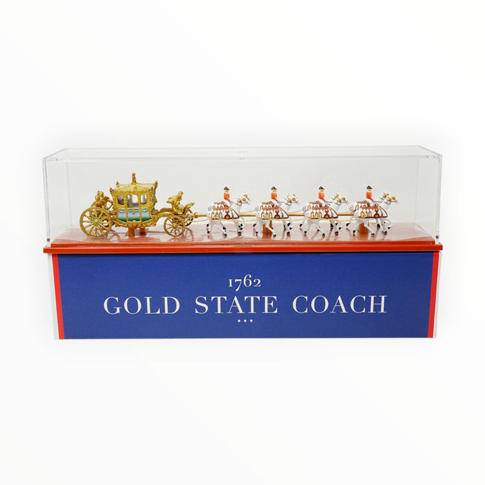 Matchbox Coronation Gold State Coach - Mattel Creations (2023)