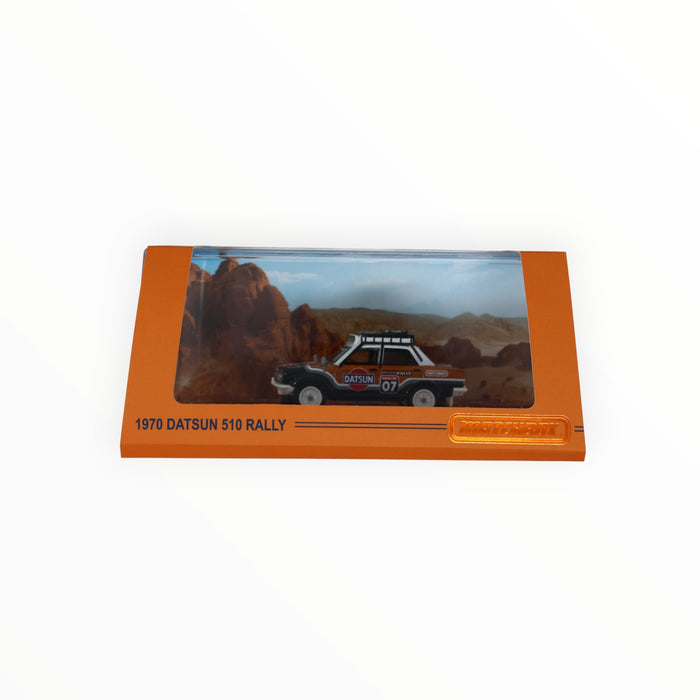Matchbox 1970 Datsun 510 Rally - Mattel Creations (2024)