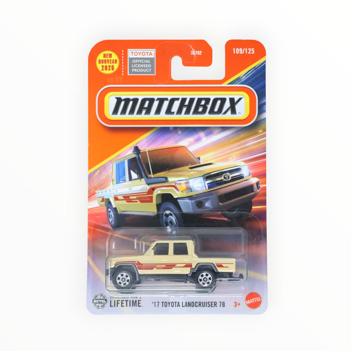 Matchbox '17 Toyota Land Cruiser 78 - Mainline (2025) 109/125