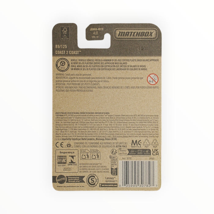 Matchbox Coast 2 Coast - Mainline (2025) 89/125