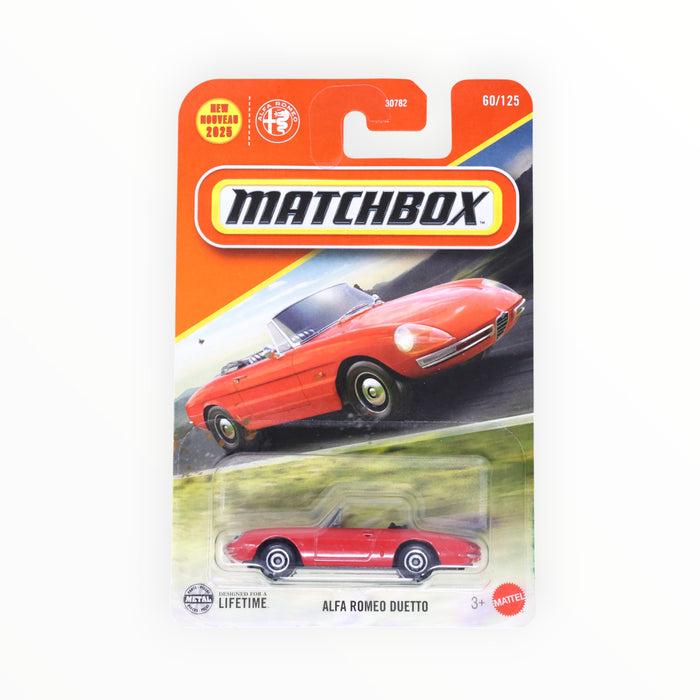 Matchbox '67 Alfa Romeo Duetto - Mainline (2025) 60/125
