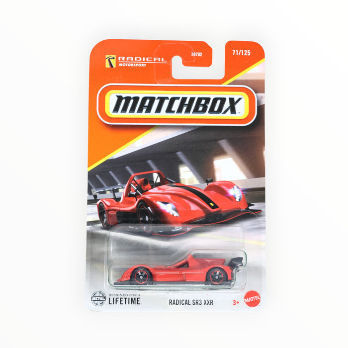 Matchbox Radical SR3 XXR - Mainline (2025) 71/125