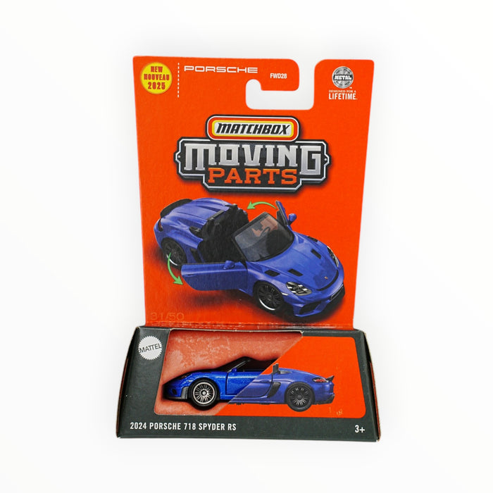 Matchbox Porsche 718 Spyder RS - Moving Parts (2025) #31