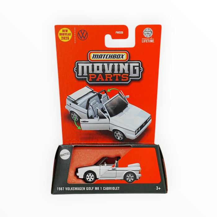 Matchbox 1987 Volkswagen Golf MK 1 Cabriolet - Moving Parts (2025) #30