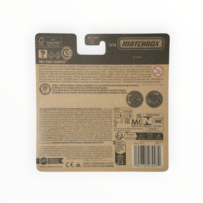 Matchbox MBX Road Scraper - Working Rigs (2025) 13/16