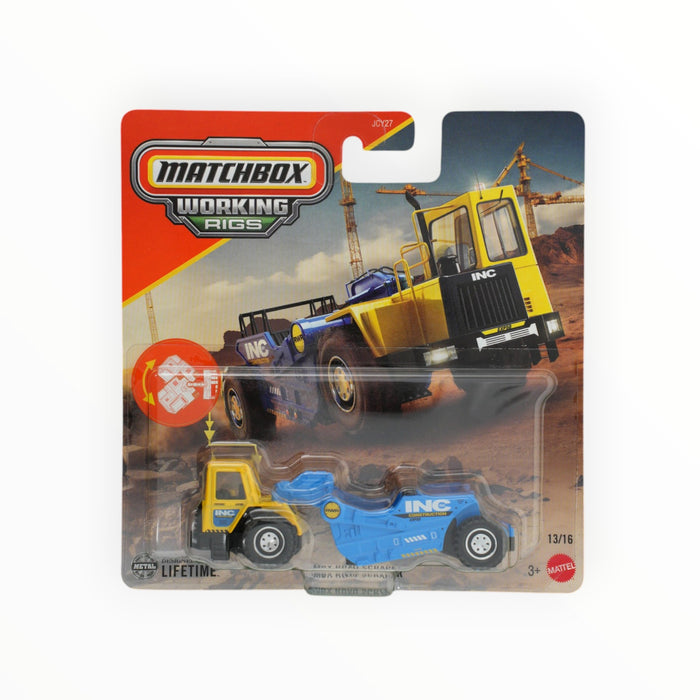 Matchbox MBX Road Scraper - Working Rigs (2025) 13/16