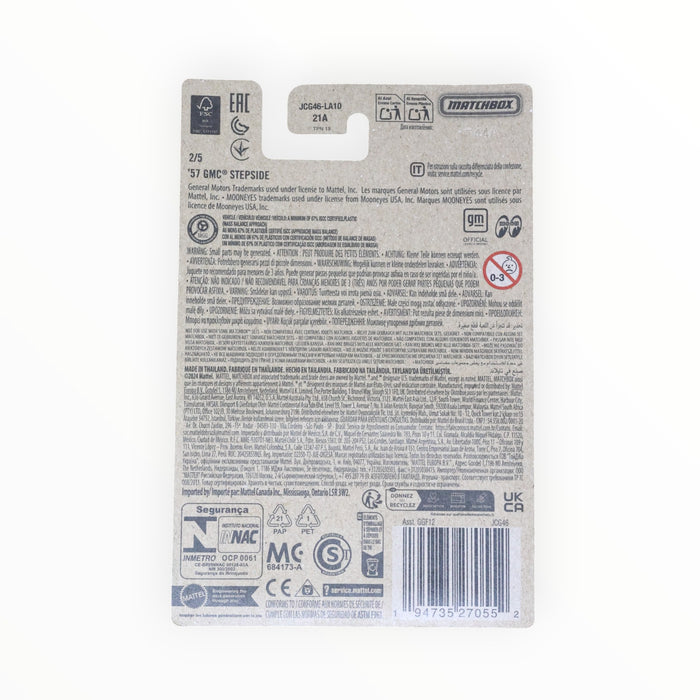 Matchbox '57 GMC Stepside (New Deco) - Truck Series (2025) 2/5