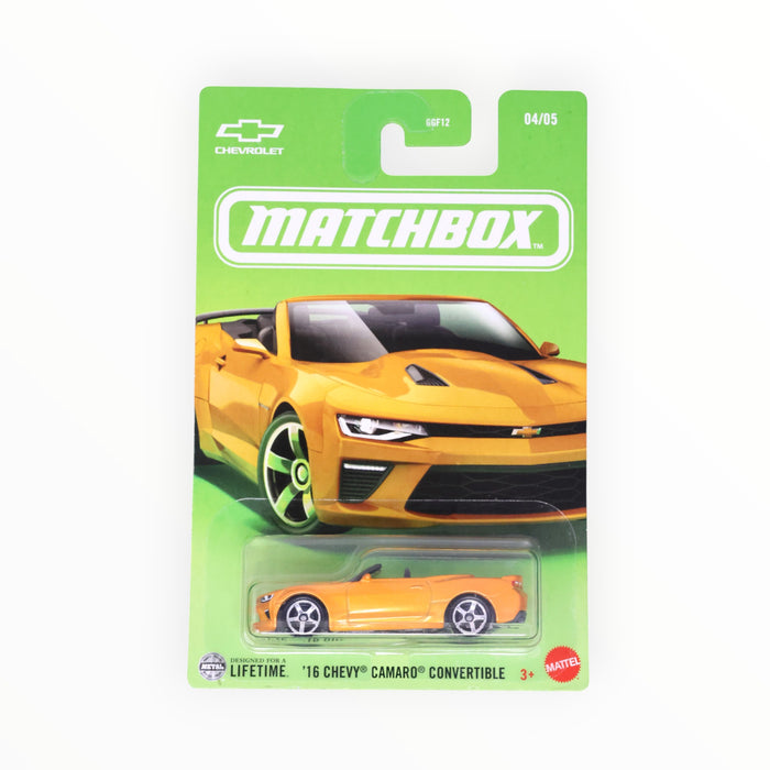 Matchbox '16 Chevy Camaro Convertible - Sports Car Series (2025)