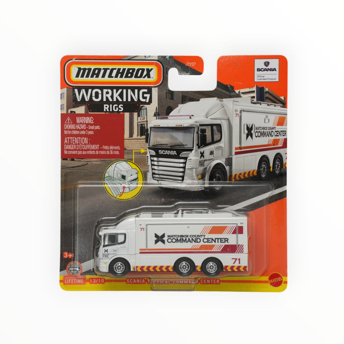 Matchbox Scania Tactical Command Center - Working Rigs (2024) 13/16