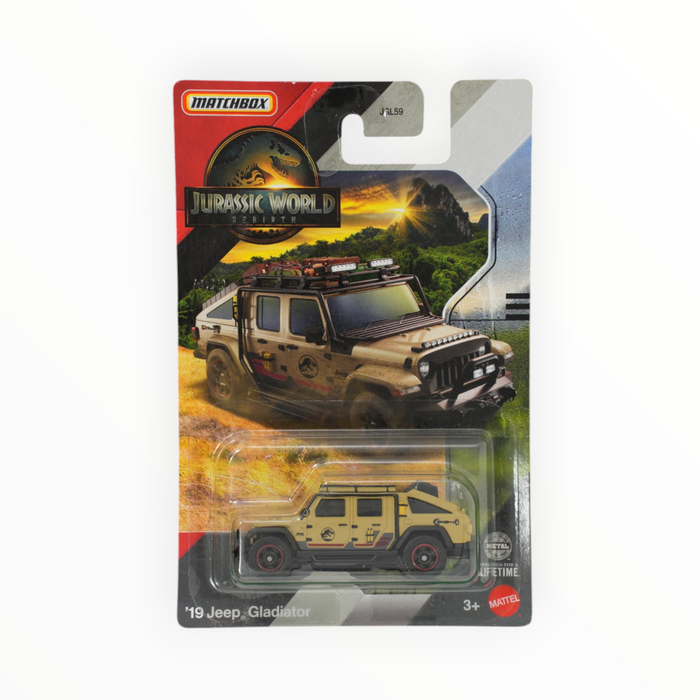 Matchbox 19 Jeep Gladiator - Jurassic World Rebirth (2025)
