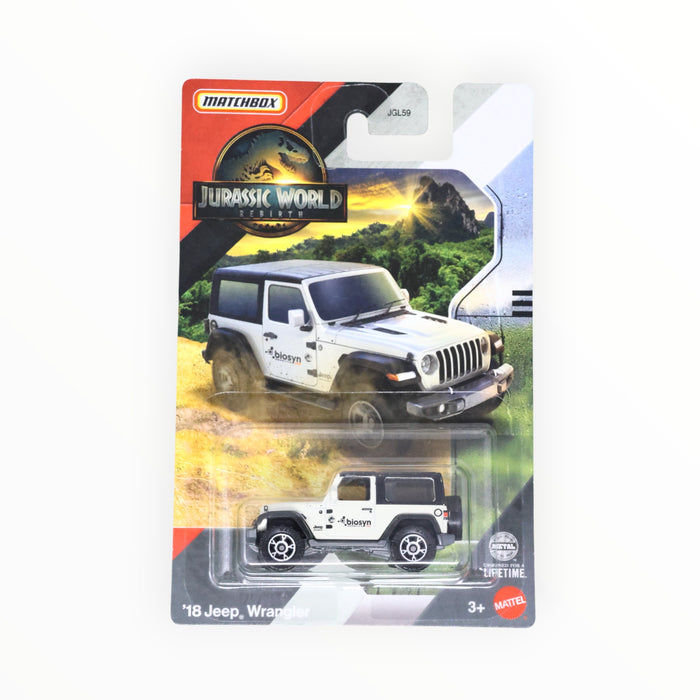 Matchbox 18 Jeep Wrangler - Jurassic World Rebirth (2025)