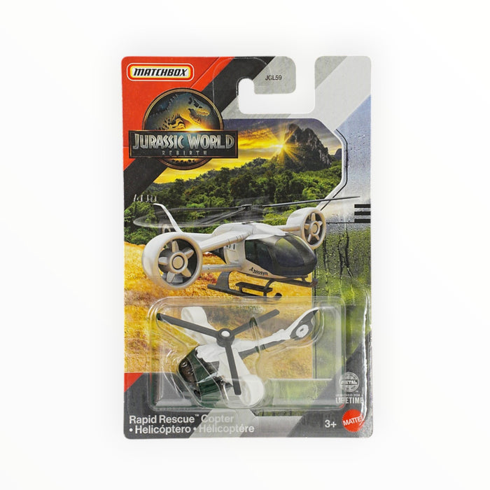 Matchbox Rapid Rescue Copter - Jurassic World Rebirth (2025)