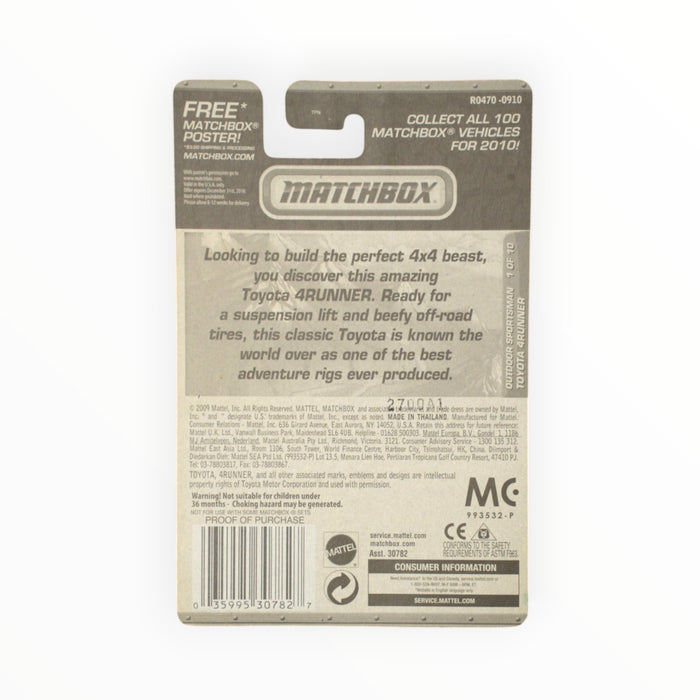 Matchbox Toyota 4Runner - Mainline (2010) 74/100