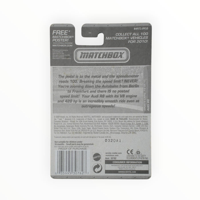 Matchbox Audi R8 - Mainline (2010) 15/100