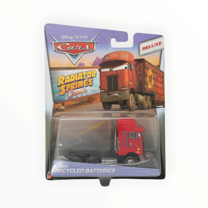 Disney Pixar Cars Jerry Recycled Batteries (Deluxe) Radiator Springs Classic (2017)