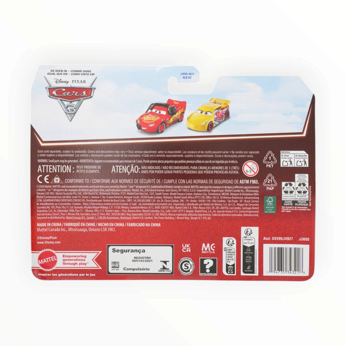 Disney Pixar Cars Headset Crew Chief Lightning McQueen / Rusteze Cruz Ramirez - Mainline: 2-Packs (2026)