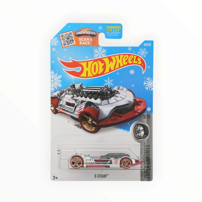 Hot Wheels X-Steam (Snowflake Card) Mainline (2016) 40/250