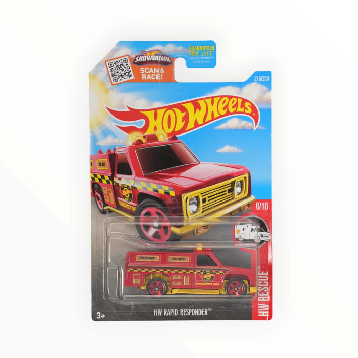 Hot Wheels HW Rapid Responder (Spring Card) Mainline (2016) 216/250