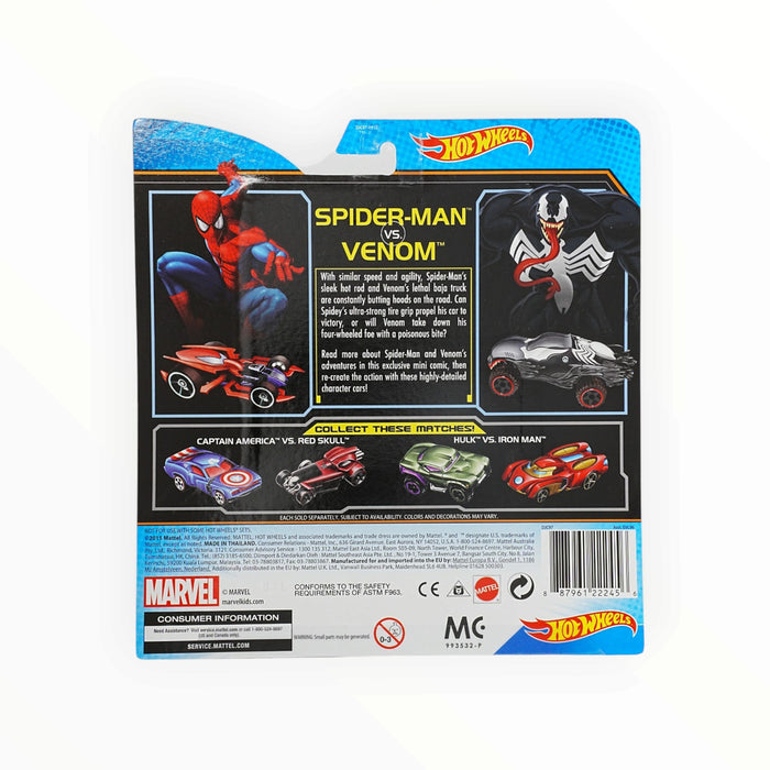 Hot Wheels Spider-Man / Venom - Character Cars (2017)