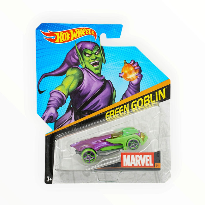 Hot Wheels Green Goblin - Character Cars (2016) #34