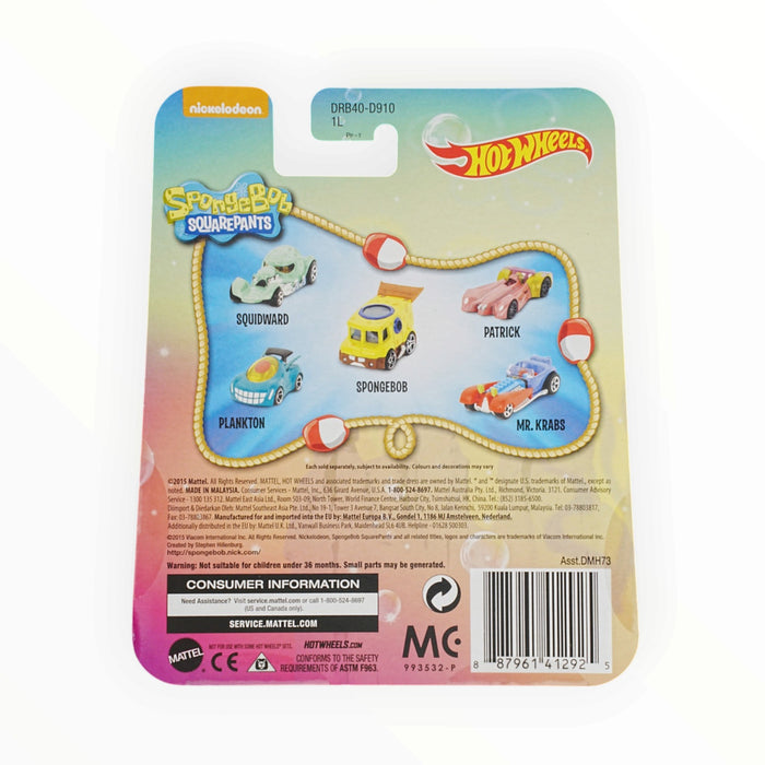 Hot Wheels Squidward - Character Cars (2016) #2