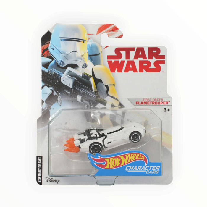 Hot Wheels First Order Flametrooper (White Card) Character Cars